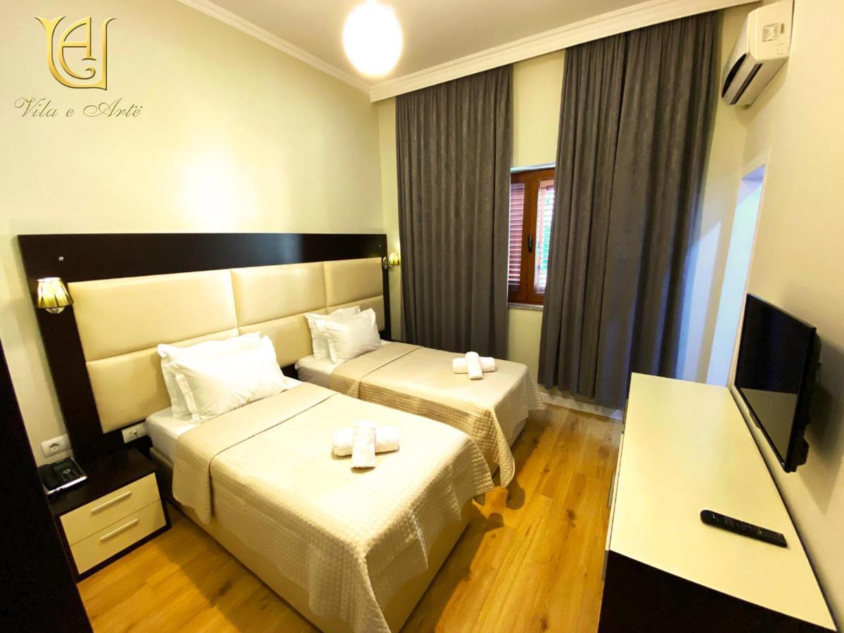 Hotel Vila E Arte City Center Tirana Kültér fotó